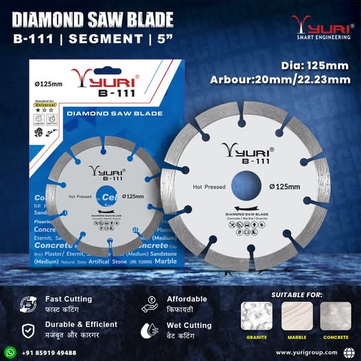 DIAMOND SAW BLADE YURI B-111
